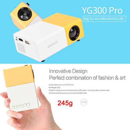 Aura Vision™ Portable Mini HD Projector