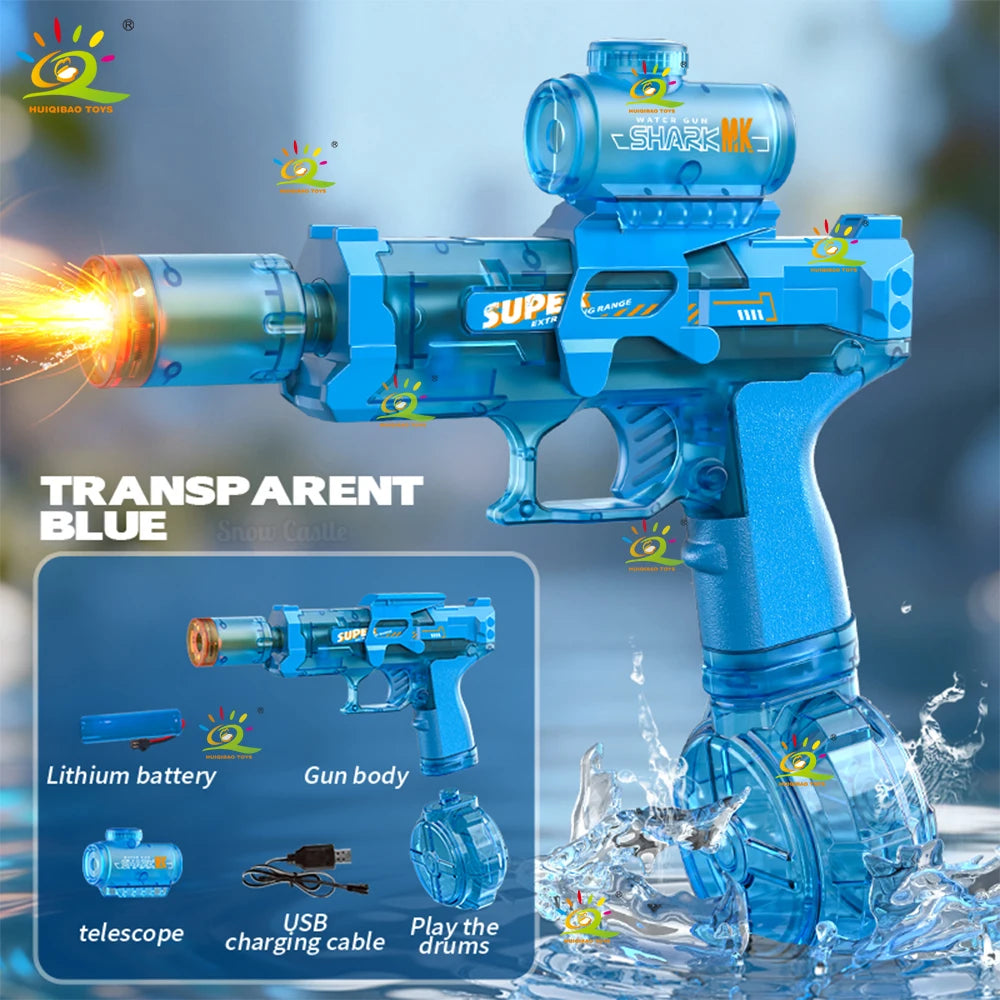 HouseAura™ LED Tactical Electric Water Rifle
