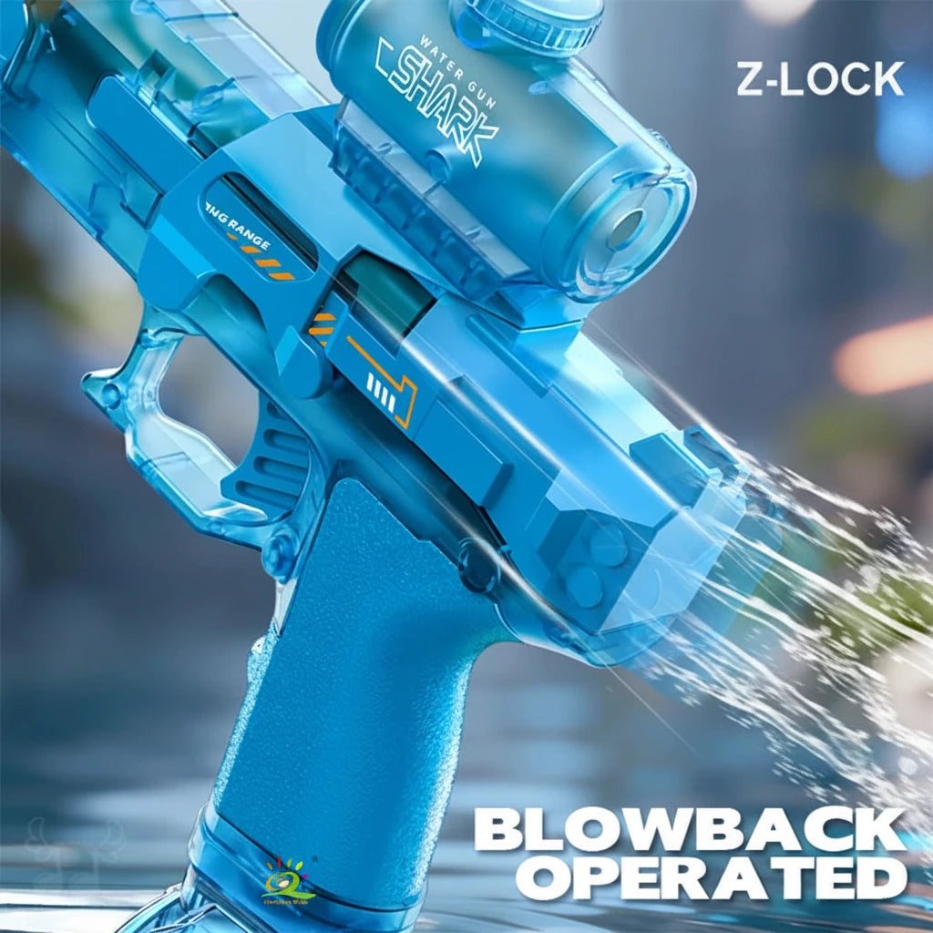 HouseAura™ LED Tactical Electric Water Rifle
