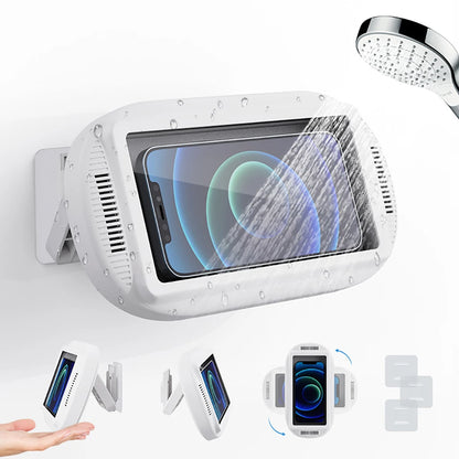 HouseAura™ Waterproof Bathroom Wall Phone Case