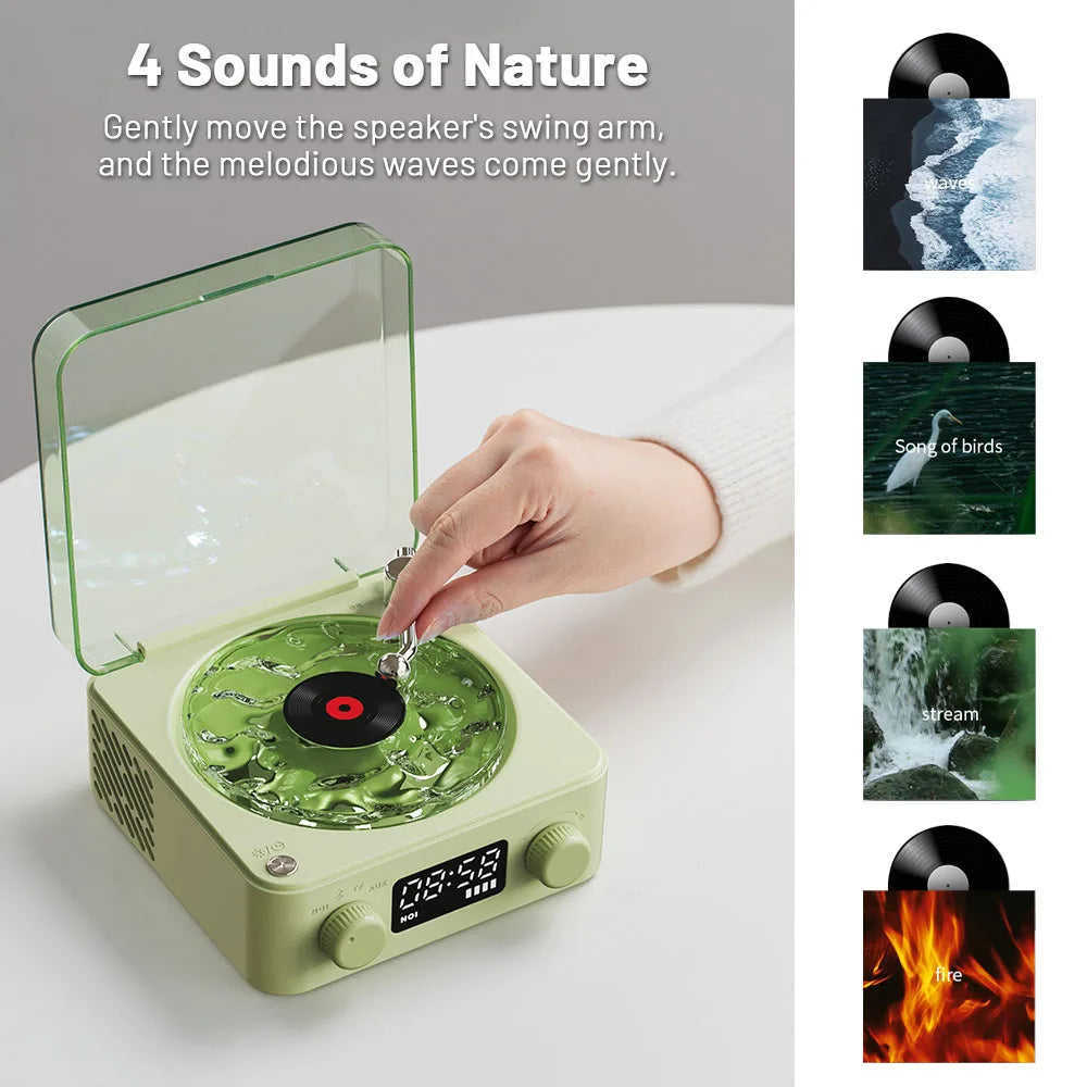 Aura Beats™ Mini Retro Bluetooth Speaker