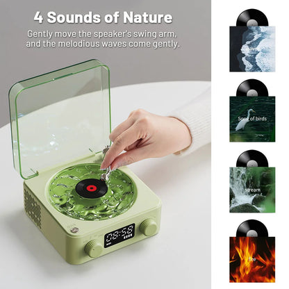 Aura Beats™ Mini Retro Bluetooth Speaker