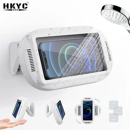 HouseAura™ Waterproof Bathroom Wall Phone Case