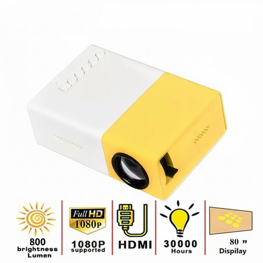 Aura Vision™ Portable Mini HD Projector