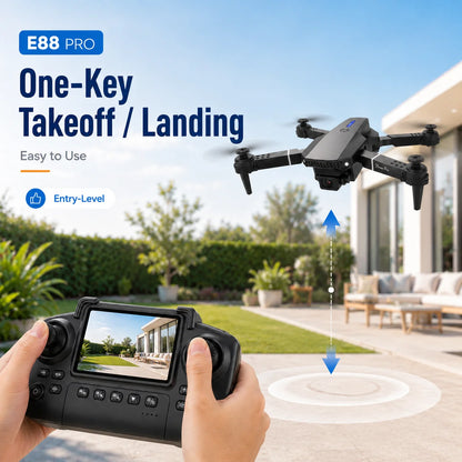 Aura Glide™ Mini FPV Drone with HD Dual Cameras