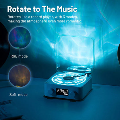 Aura Beats™ Mini Retro Bluetooth Speaker