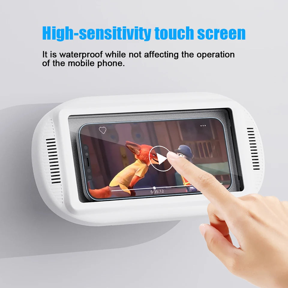 HouseAura™ Waterproof Bathroom Wall Phone Case