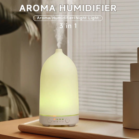 Aura Mist™ Desktop Diffuser & Ambient Flame Lamp 100ML