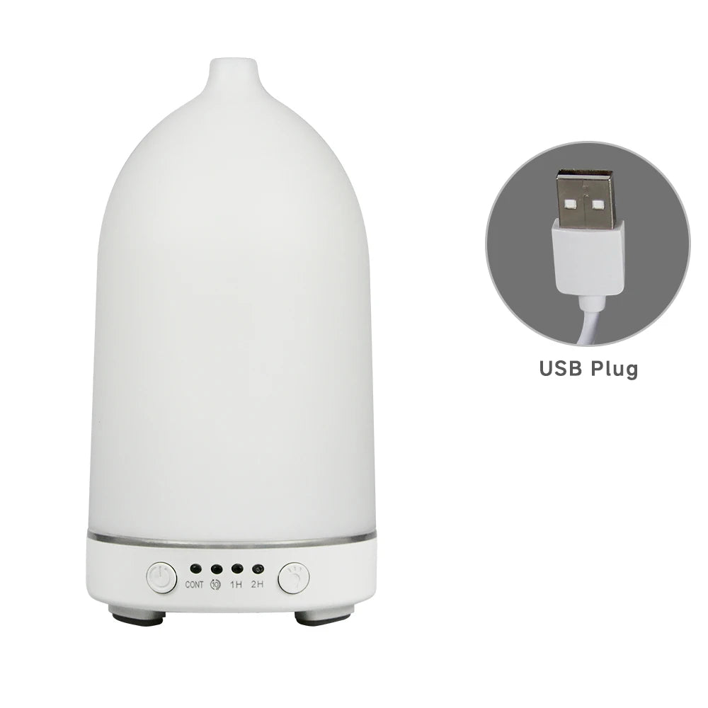 Aura Mist™ Desktop Diffuser & Ambient Flame Lamp 100ML